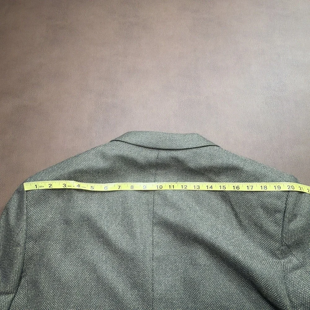 ZANELLA Italy Silk Blend Sport Coat Blazer Mens 44R Patterned Woven Wedding MINT